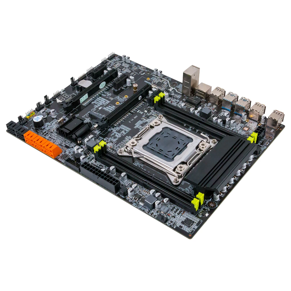 ALZENIT X99 PE7 Материнская плата Intel C612 LGA 2011 3 Xeon ECC REG DDR4 64 Гб M.2 NVME SATA3.0 USB3.0 SLI CF ATX