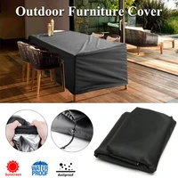 190t 210d patio waterproof cover outdoor garden furniture covers rain snow chair covers for sofa table chair dust proof cover