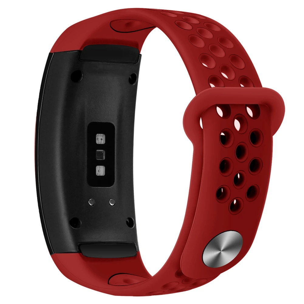 Hangrui сменный Браслет для samsung gear Fit 2 Pro ремешок роскошный силиконовый ремешок для samsung Fit2 Anti ремень анти-потеря