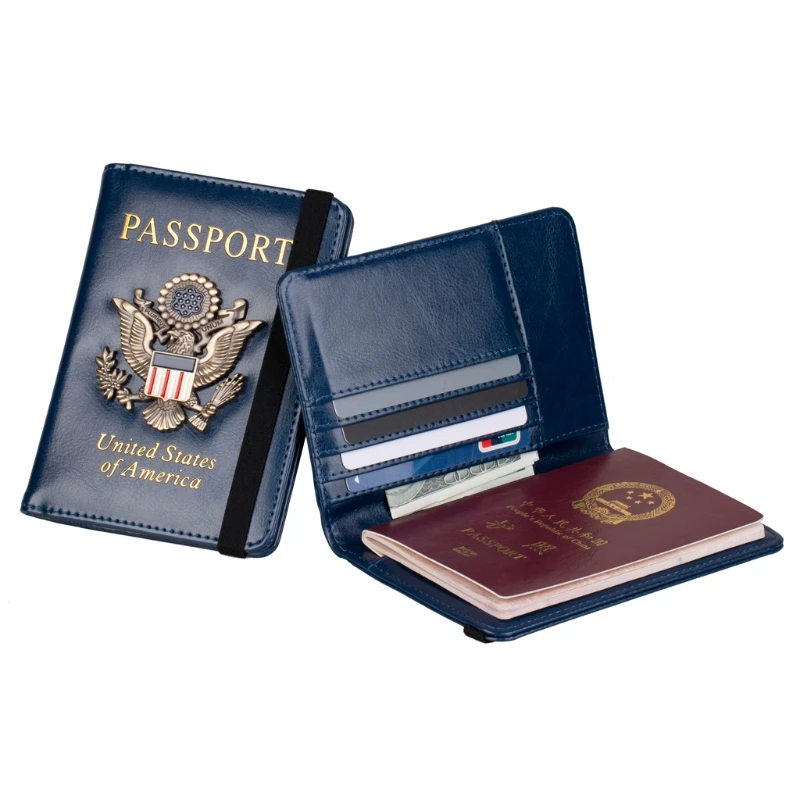 

RFID Passport Holder Cover Traveling Passport Case L5YB