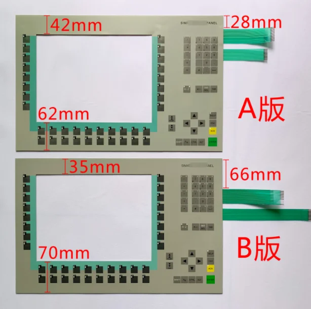 MP370-12KEY 6AV6542-0DA10-0AX0 6AV6 542-0DA10-0AX0 Защитное стекло для стекла