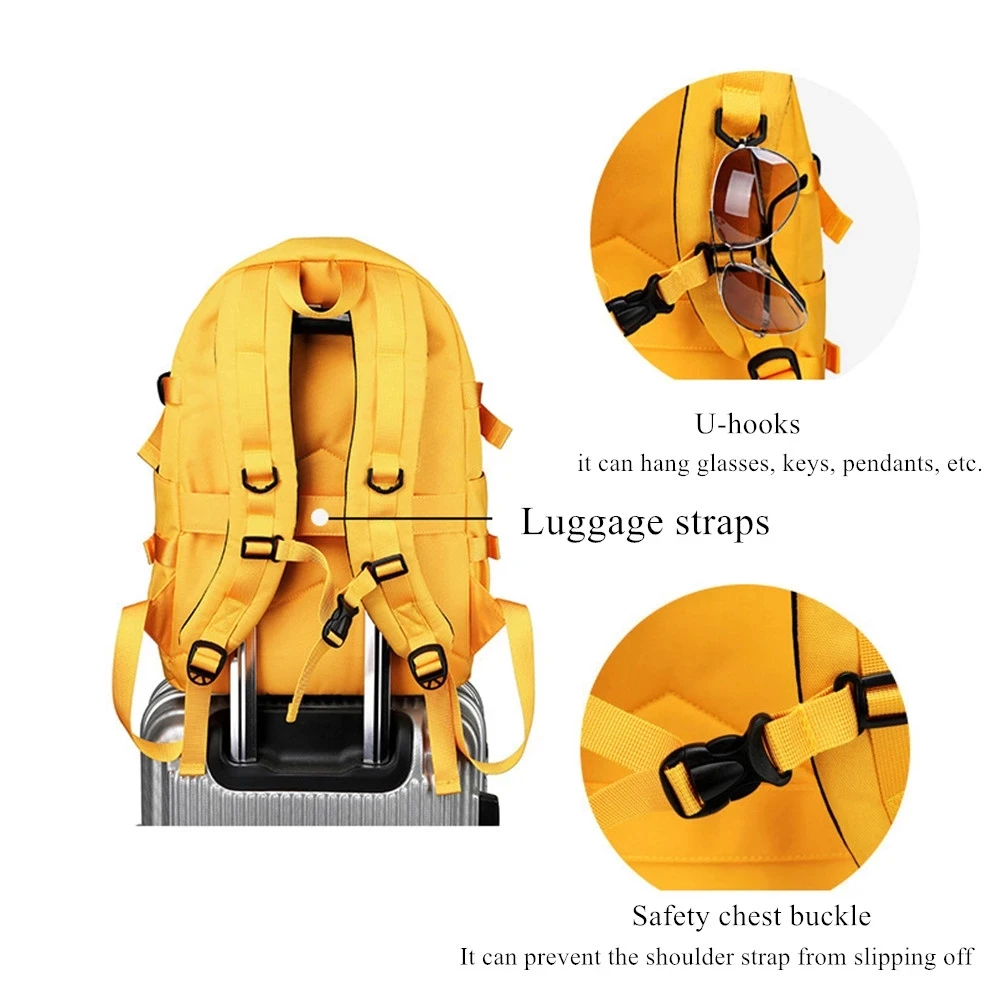 School Supplies Bags for Teenage Girls Stylish Backpacks Primary Junior High Schoolbag Cartoon Printed  Large capacity Rucksack