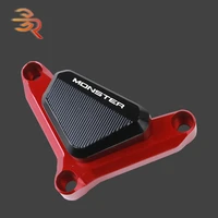 motorcycle water pump guard cover aluminum for ducati monster 1200rss stripe 2014 2015 2016 2017 2018 2019 accessories