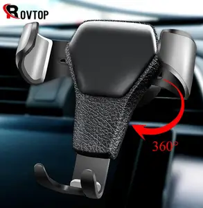 Rovtop Автомобильный держатель для телефона на магните для телефона в держатель на вентиляционное отверстие автомобиля без магнитной мобильный телефон Универсальный чехол-книжка для 4,7 