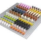 Фигурки из серии Город, животные, фигурки, кошки, медведя, птицы, рыбы, фермы, зоопарка, леса, кубики, аксессуары для друзей, модель, игрушки, Рождественский подарок