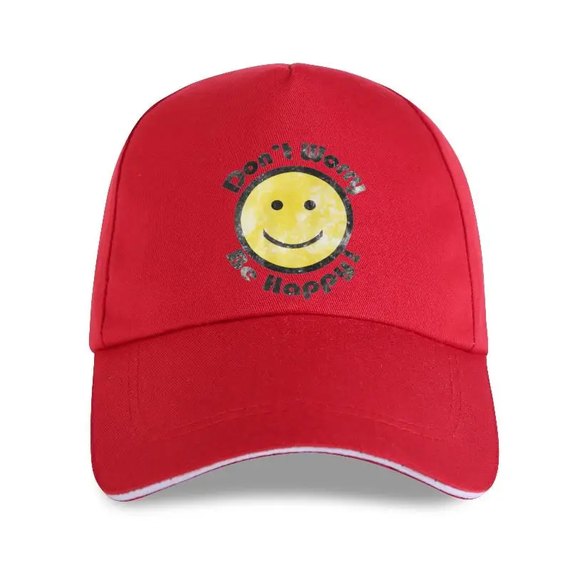 

2020 Printed Men Cotton Baseball cap Don Worry Be Happy Face Women