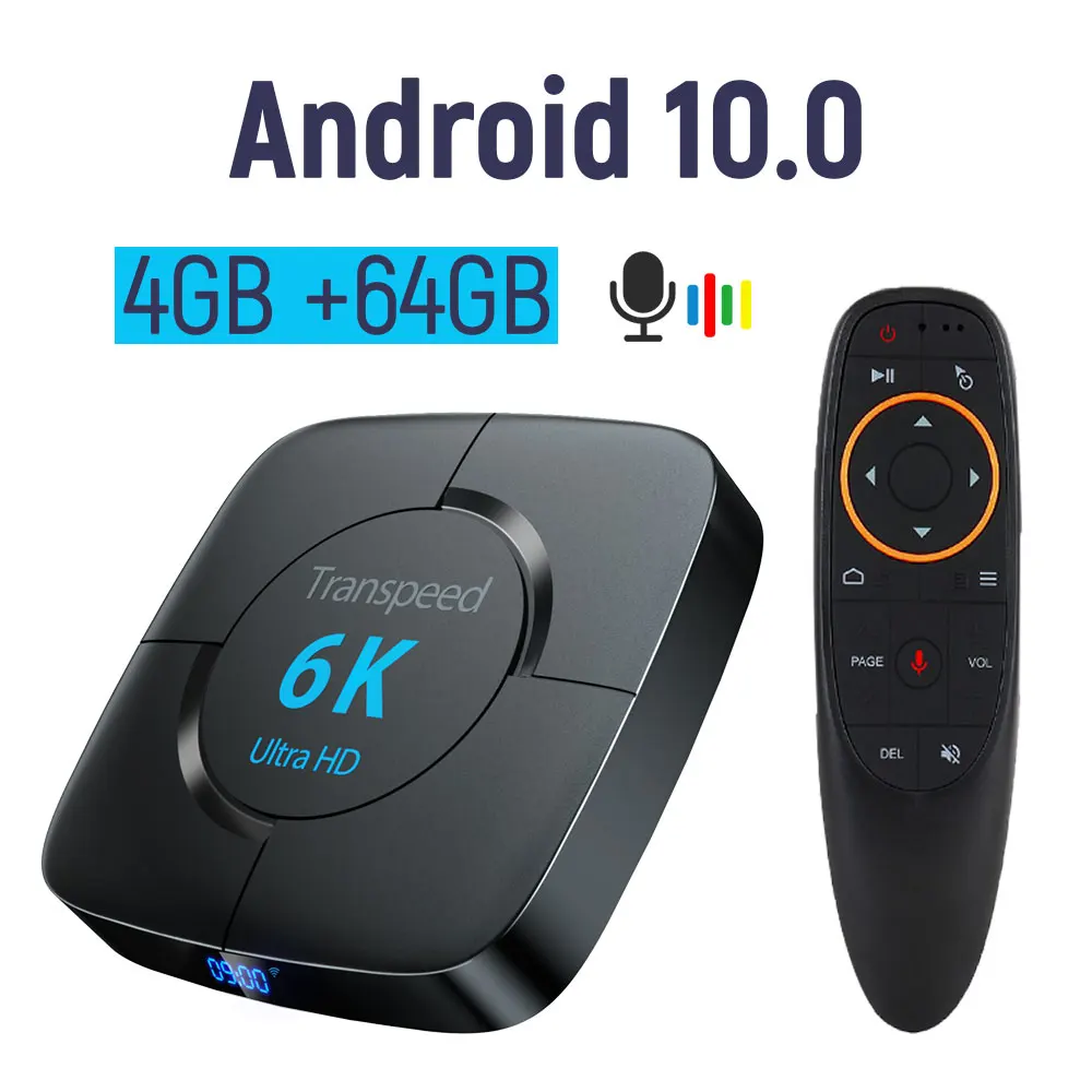 

ТВ-приставка H616 на Android 10,0, 6K, Wi-Fi, 2,4/5,8 ГГц
