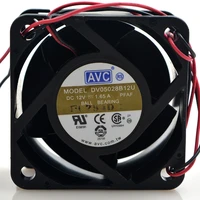 avc dv05028b12u 5028 505028mm 5cm dc 12v 1 65a 4 wire server inverter pwm cooling fan