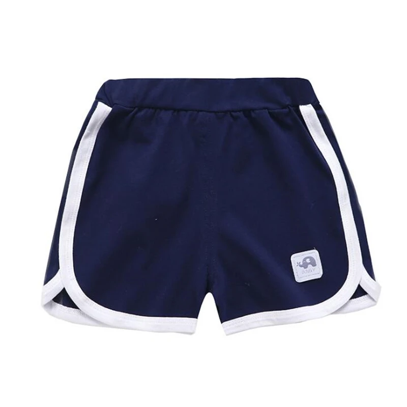 Летние детские шорты из хлопка ярких цветов штаны для маленьких мальчиков и