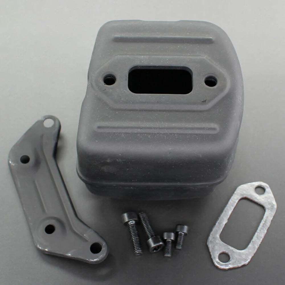 

Set Muffler Exhaust For Husqvarna 385 390 372 371 365 362 # 503765301 544029501