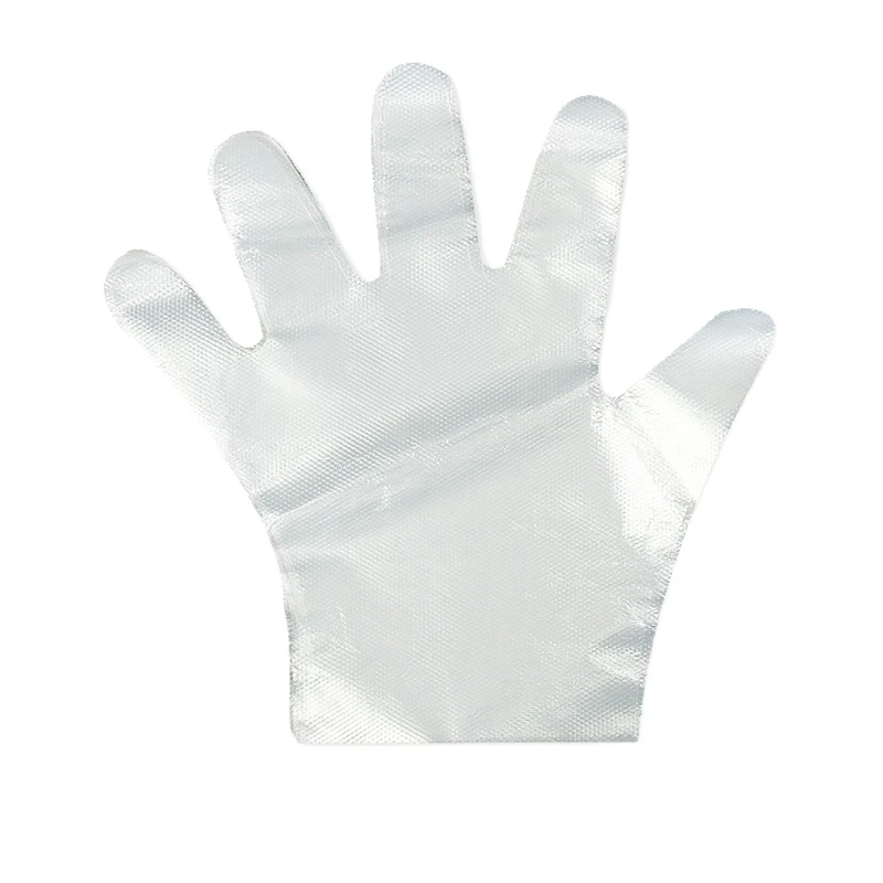 

300 Pcs Disposable Gloves PE Garden BBQ Plastic Gloves Multifunction