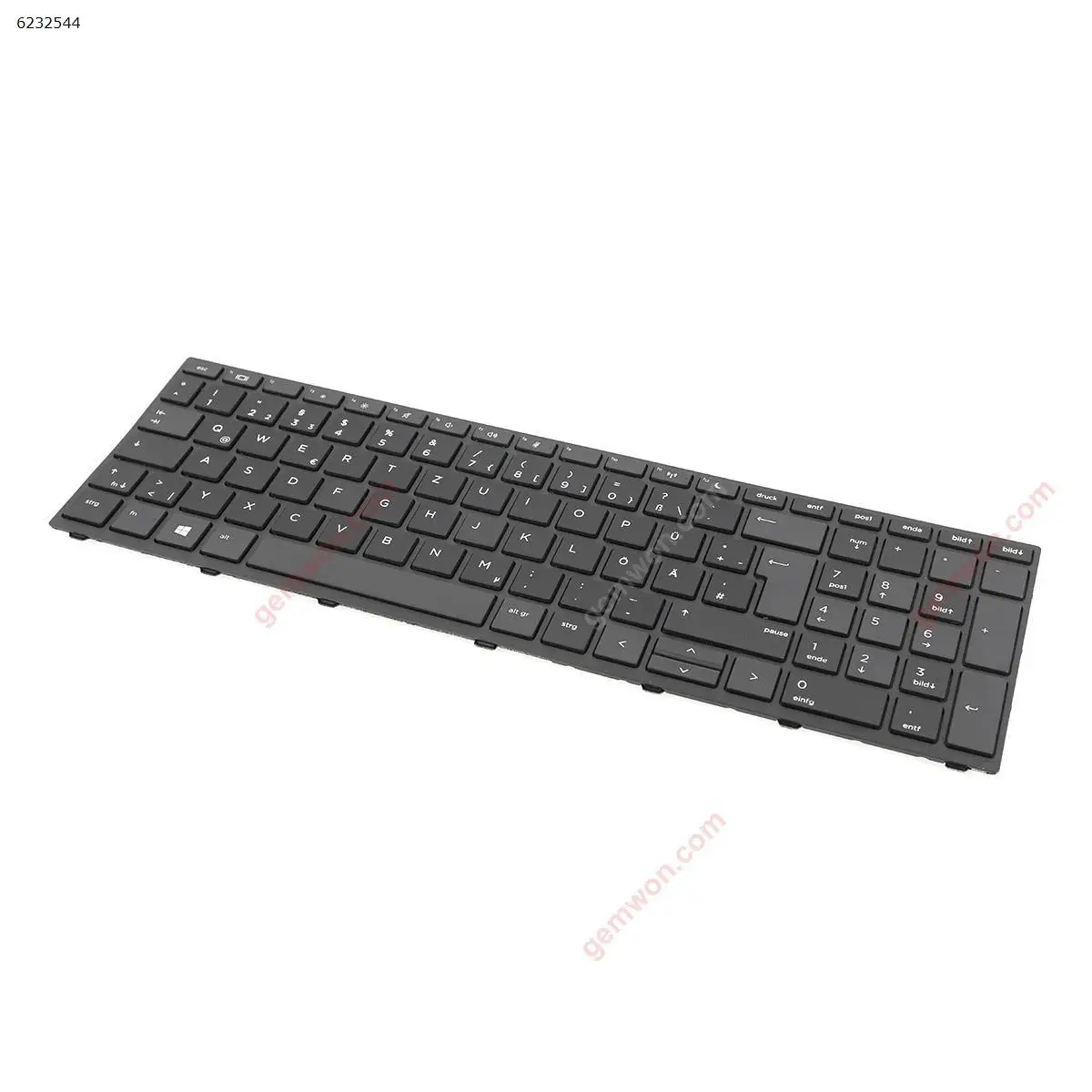 Немецкая QWERTZ новая сменная Клавиатура для ноутбука HP Probook 450 G5 455 470 черная с