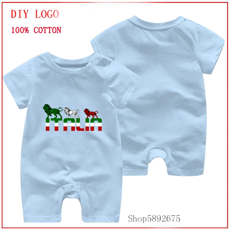 2020 г. Летняя модная одежда для новорожденных мальчиков и девочек с флагом в