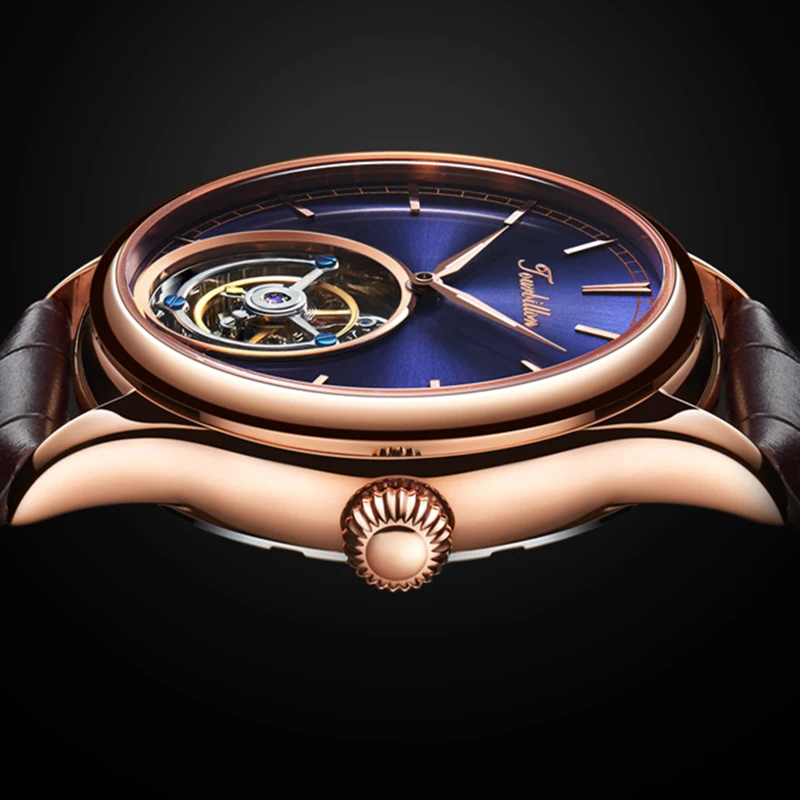 GUANQIN Tourbillon часы оригинальные часы Скелет Механические Сапфир для мужчин s часы лучший бренд Роскошные часы для мужчин Relogio Masculino