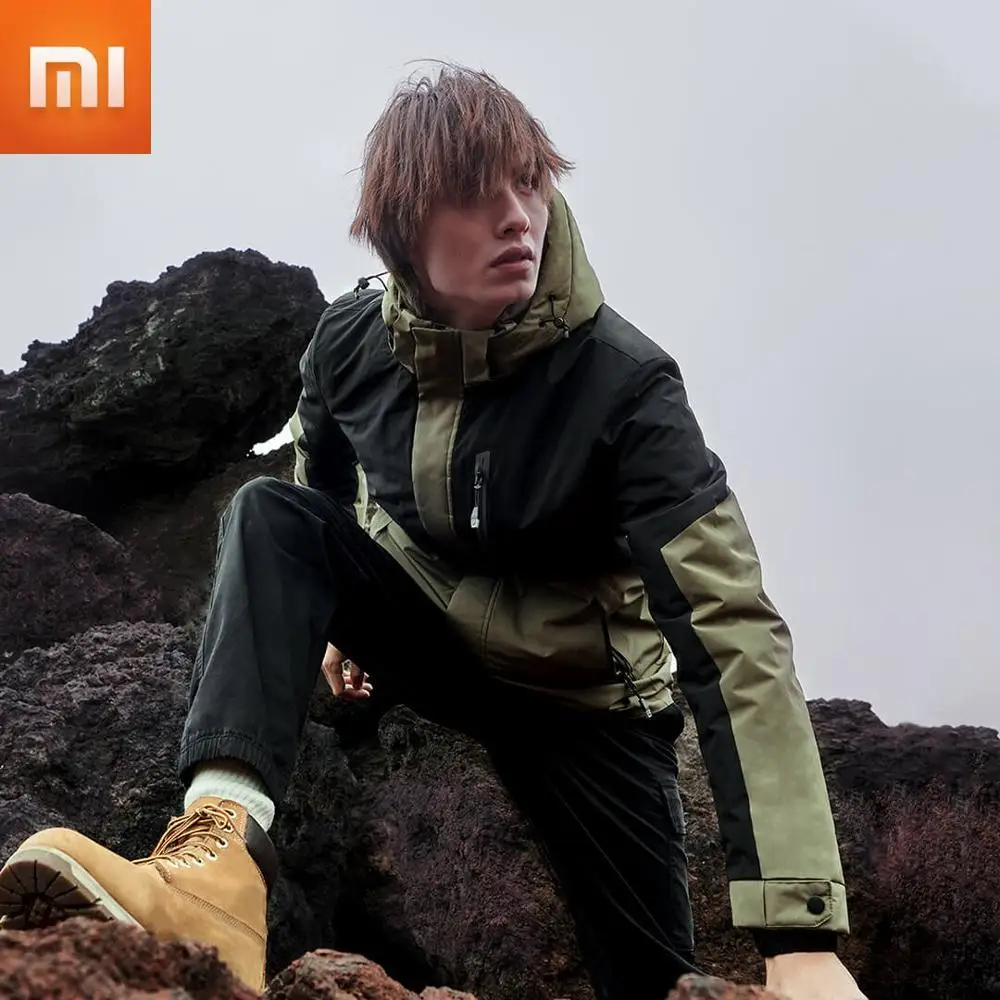 

Xm Infrared Heating Suit Graphene 2 In 1 Windproof Antibacterial Anti-UV Male Outdoor Hunting Coat Men Winter Warmer Jackets