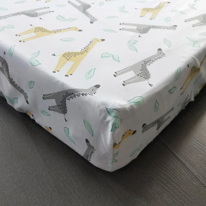 8 шт. детские кроватки Постельное белье Жираф Животные мальчики и девочки-подушка