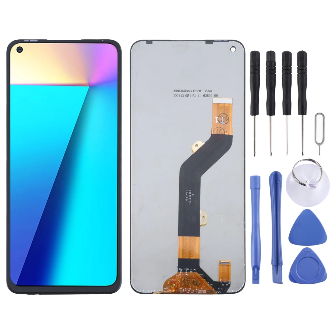 IPartsBuy для Infinix Note 7 X690B, X690 ЖК-экран и дигитайзер полная сборка