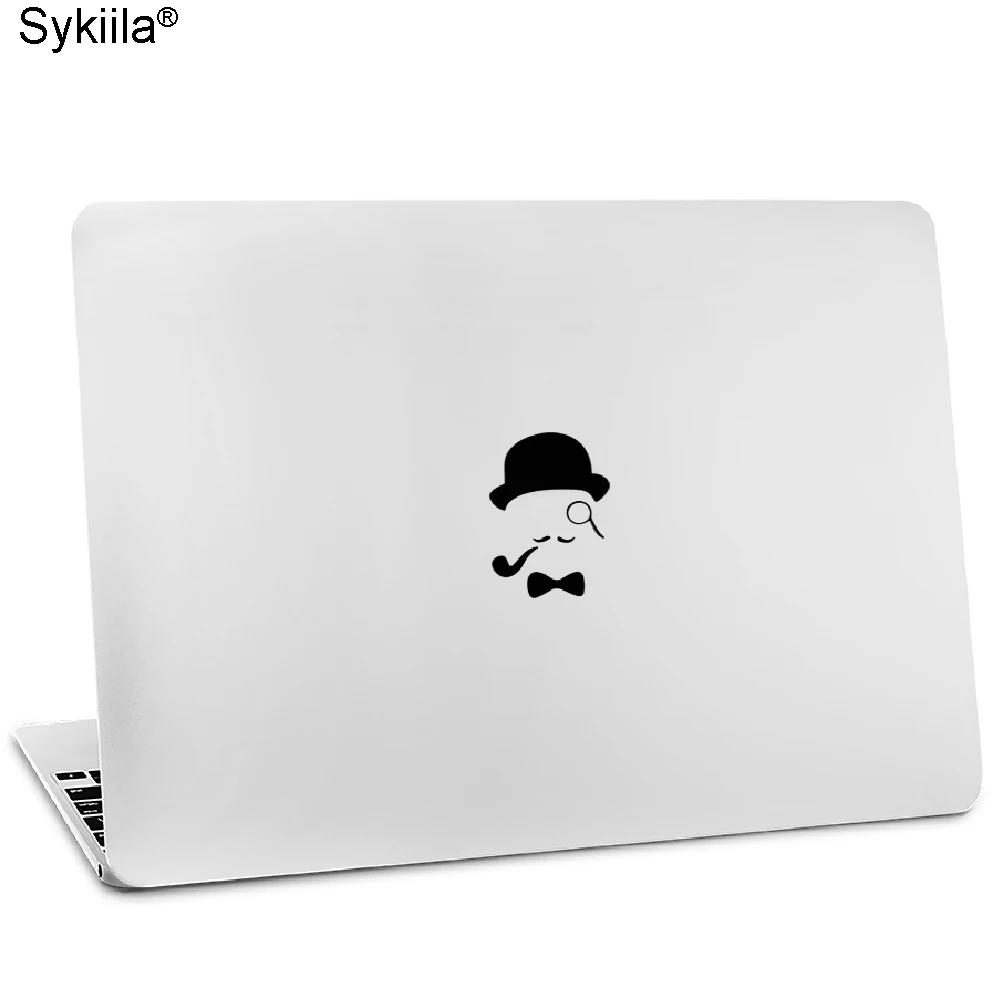 Sykiila наклейка для Apple MacBook Air 11 13 Pro 13 15 17 retina 12 персональная Виниловая наклейка для ноутбука коробка для сока черная чашка