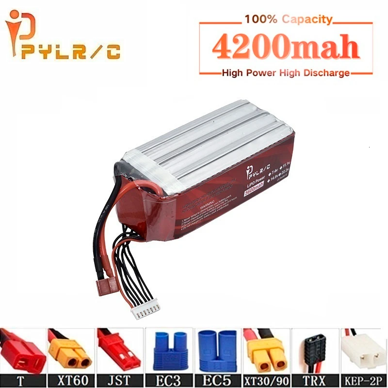 

Высокая скорость 22,2 v 4200mAh литий-полимерный Батарея для радиоуправляемого вертолета Запчасти 6s литий Батарея 22,2 v 50C Р/У Машинки беспилотные ...