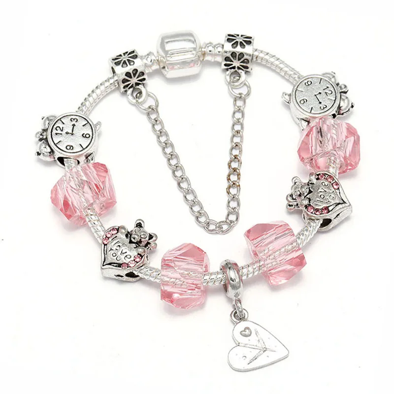 Boosbiy Европейская мода Любовь Ключ Очаровательная змея цепь для женщин детей