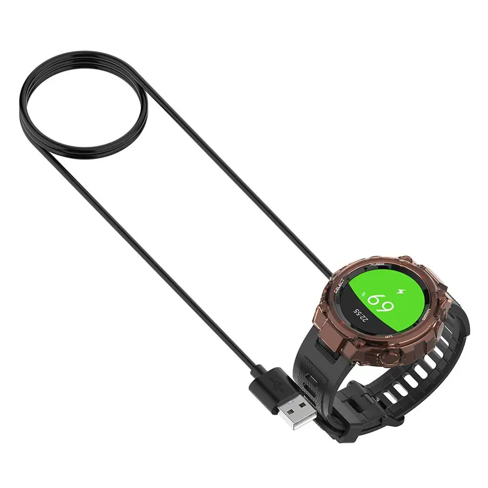 ALLOYSEED 1 м/3.28ft зарядка через USB кабель для Amazfit T-Rex в парк развлечений GTR 42 мм 47