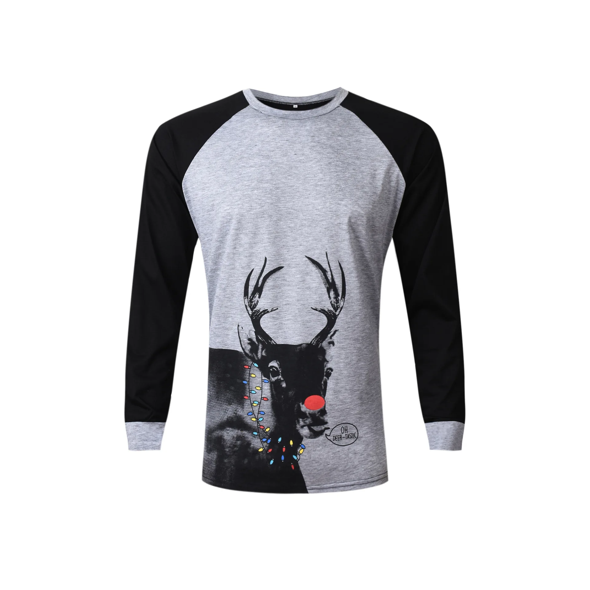 Одинаковые Семейные рождественские пижамы одежда для мамы и дочки с принтом