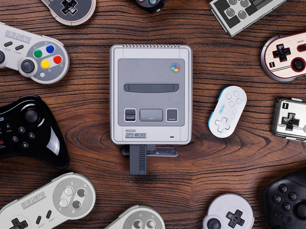 Ретро-Приемник 8BitDo для Mini NES SNES Classic Edition адаптер совместимый с Bluetooth PS3 PS4 Wii U Pro
