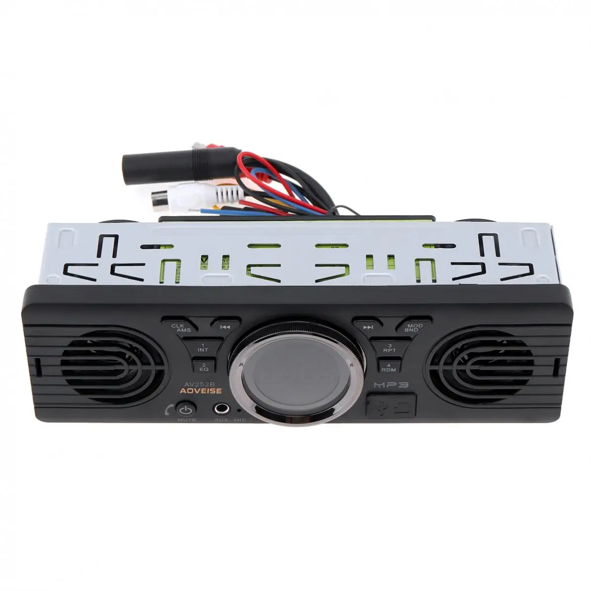 AOVEISE AV252B Bluetooth передатчик автомобильный FM mp3 плеер 12 В автомобиль двойной Рог MP3 аудио плеер автомобиль стерео Поддержка FM/USB/AUX