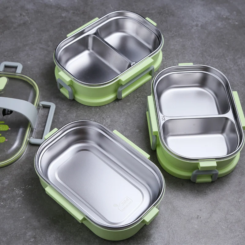 

Thermal Lunchbox Stainless Steel Portable Eco-friendly Food Container With Compartments Leakproof Lunch Box Leakproof Lunchbox