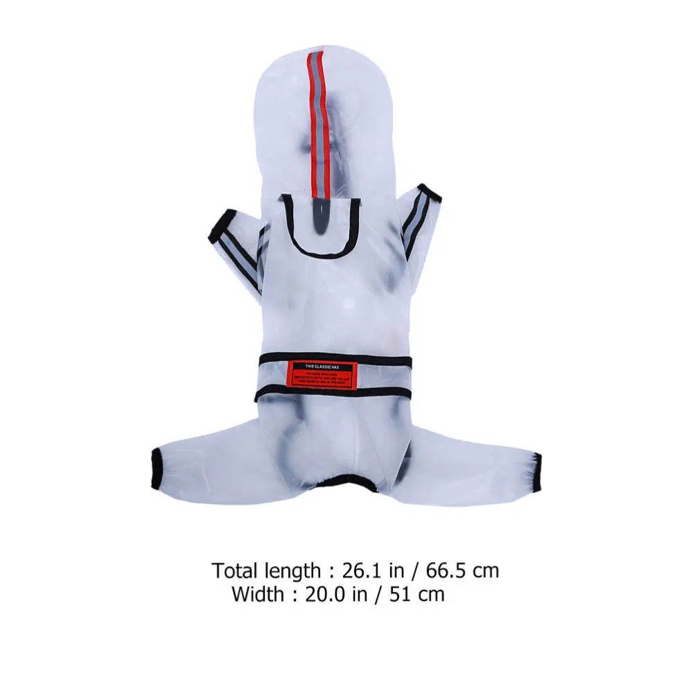 1 шт. дождевик для собак пончо легкий дождевой наряд одежда дождливого дня | Дом и