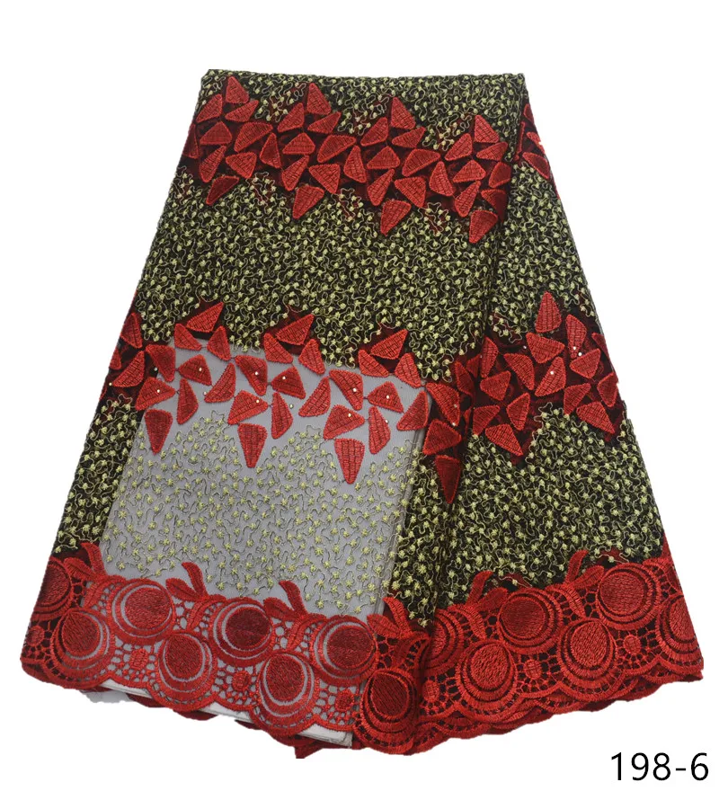 

Hot Sales French Lace Fabric High Quality Cord Lace Nigerian Lace Fabric With For Women Party Dresses African Tulle Lace 198