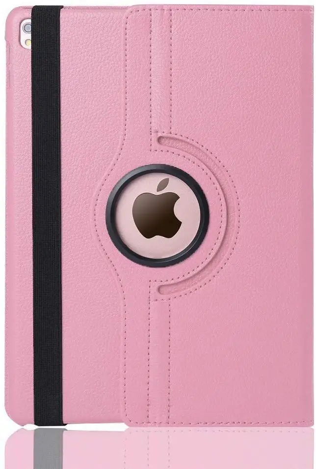 Case for iPad Pro 9.7 Models A1673 A1674 A1675 Cover,360 Degree Rotating Leather Cover Smart Sleep Awake Case Coque Fundas