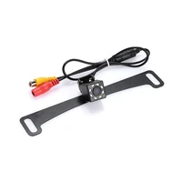 universal car rear view camera with 4 8 led light ccd hd backup reverse camera license plate frame car rearview reversing camera