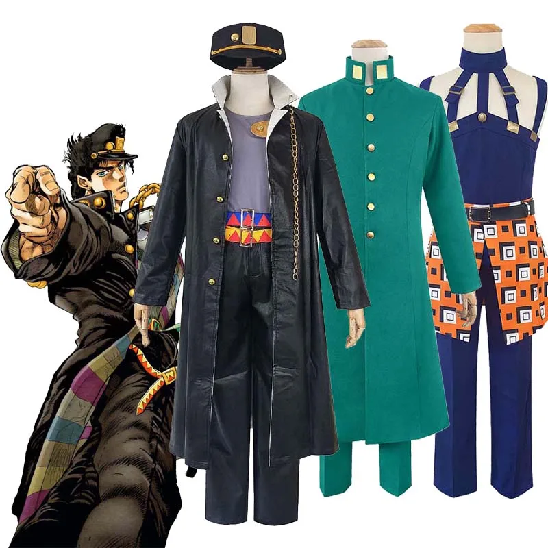Аниме JOJO для невероятное приключение Леоне abbacchio Narancia Ghirga Kakyoin Нориаки Косплэй костюм костюмы для хеллоуина полный набор