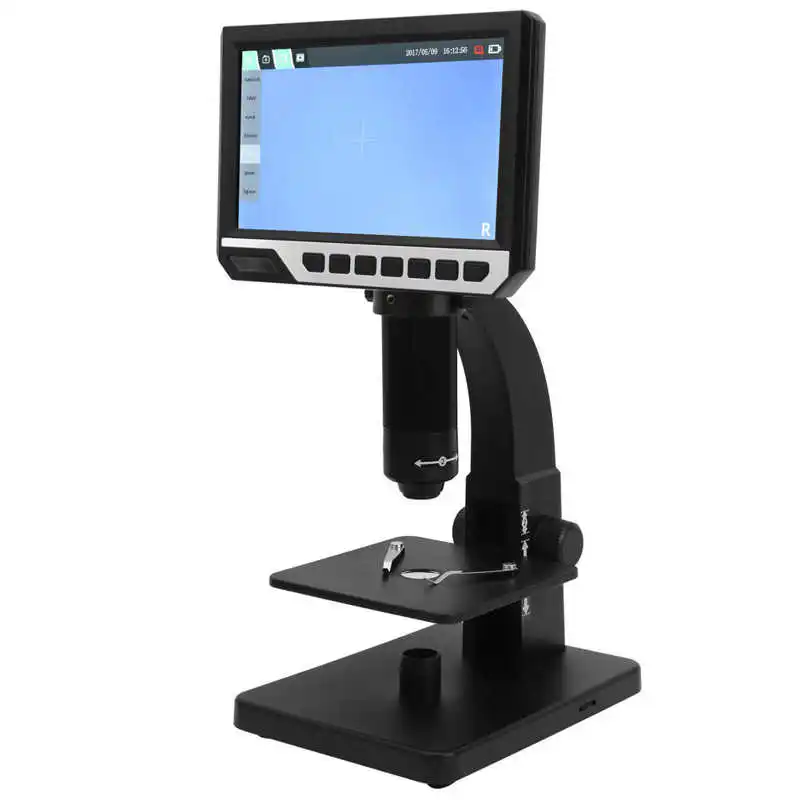 

Микроскоп с камерой 12 МП 7 дюймов дисплей высокой четкости 2000X промышленный цифровой микроскоп для ремонта печатной платы USB