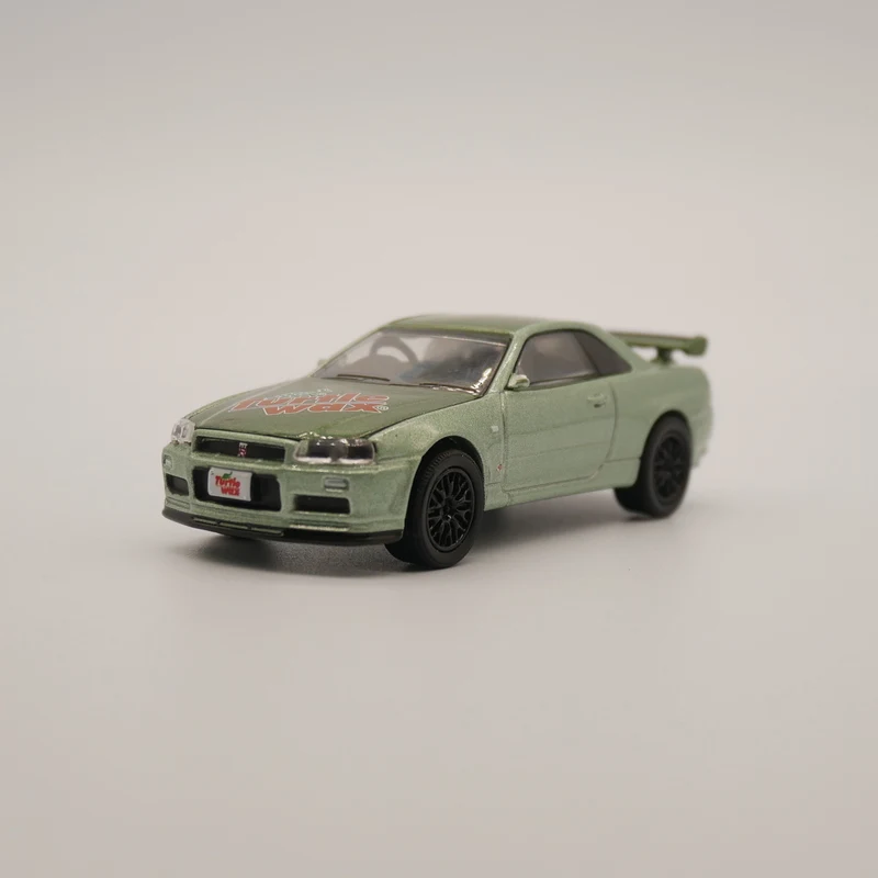 

Имитационная модель автомобилей Greenlight 1:64 2000, коллекция Nissan Skyline GT-R, металлическая, литая под давлением