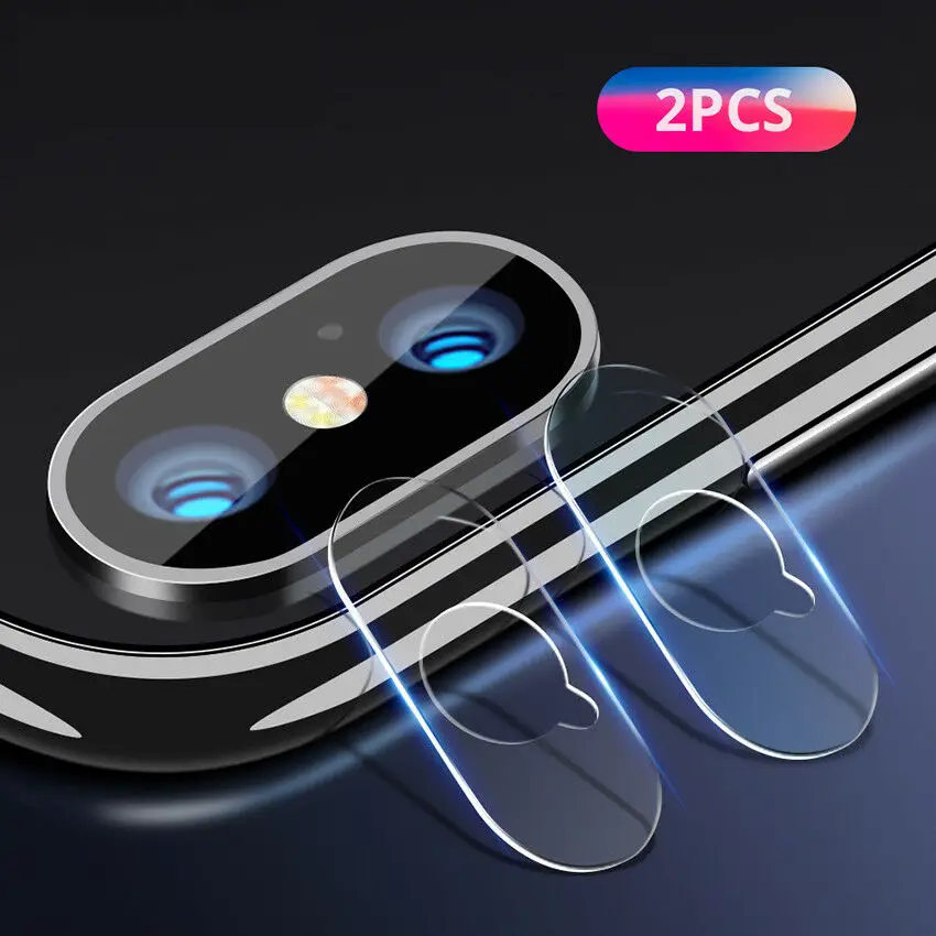 Защитное стекло для объектива камеры iPhone 11 Pro Max Xs XR 6 6S 7 8 Plus закаленное 9D на весь