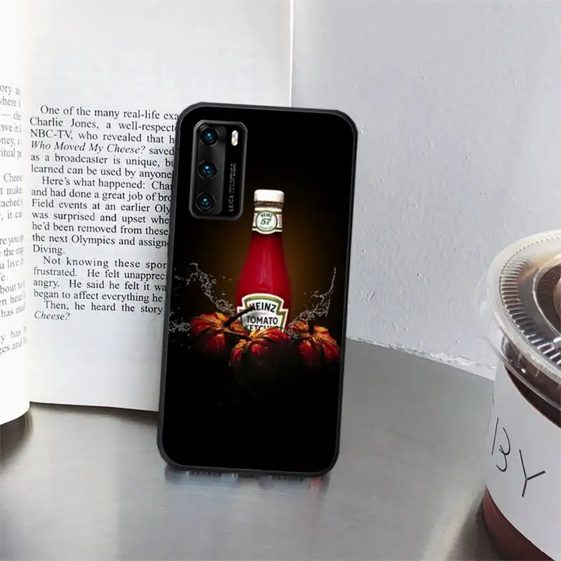 Модный чехол для телефона Fashion Heinz Tomato Ketchup Mustard для Huawei P40 P30 Pro Lite P10 P20 Psmart 2020 2019 2017.