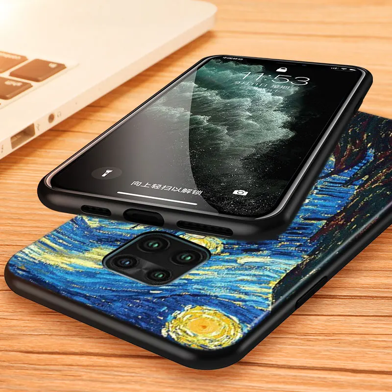 

Silicone Case Van Gogh Starry Night For Xiaomi Redmi Note 9 9S Max 8T 8 7 6 5 Prime Pro 5A 4X 4 Soft Phone Case