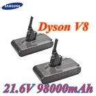 Аккумуляторная батарея для пылесоса Dyson V8, 100% мАч, 98000 в