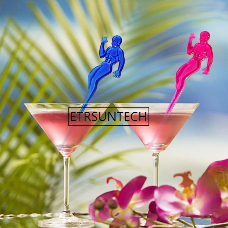 2000 шт. коктейльные палочки в форме мускулов|Палочки для помешивания| |