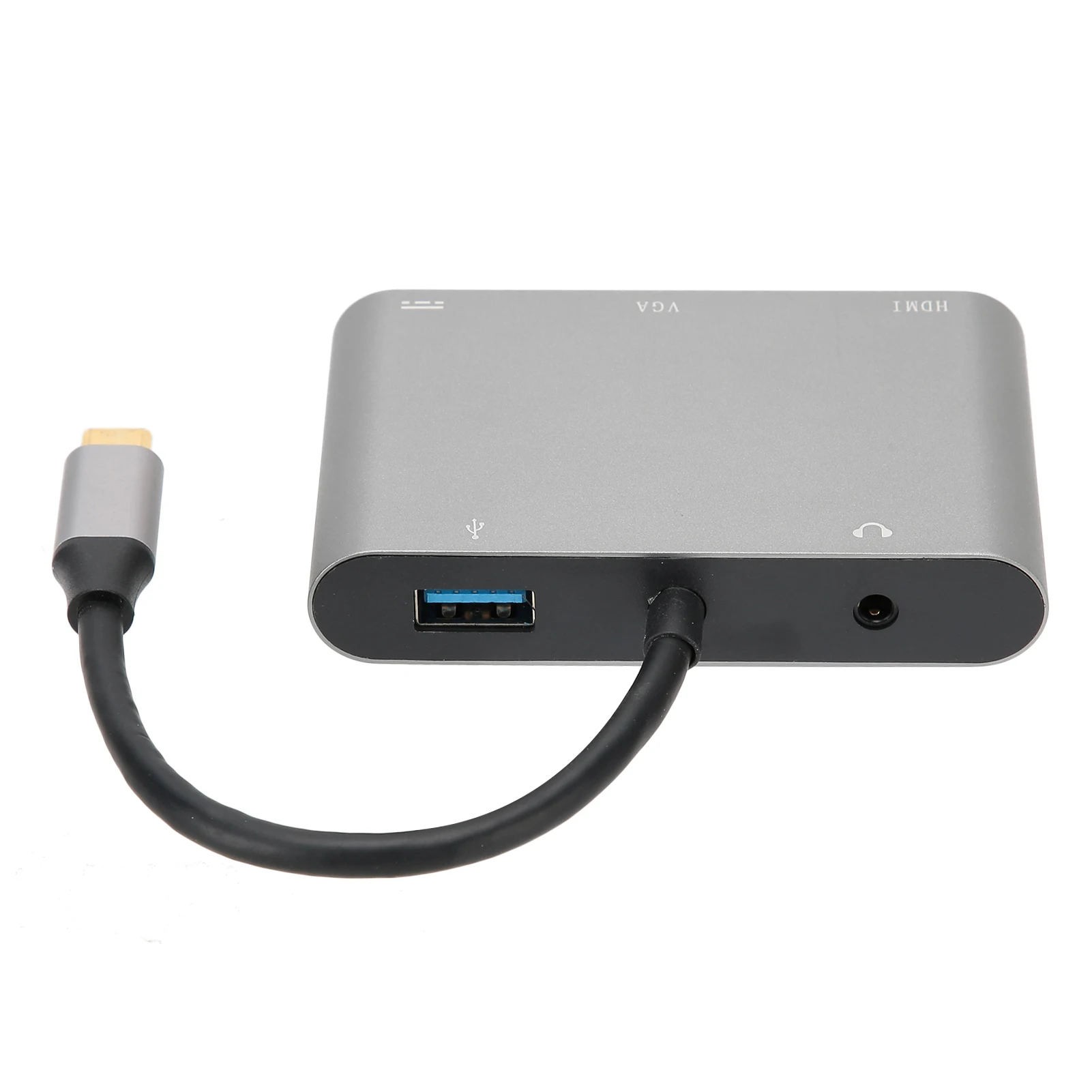 

5‑In‑1 Type‑C To VGA+USB+PD+AV+For HDMI Adapter Converter Compatible For USB 1.1 /2.0/ 3.0
