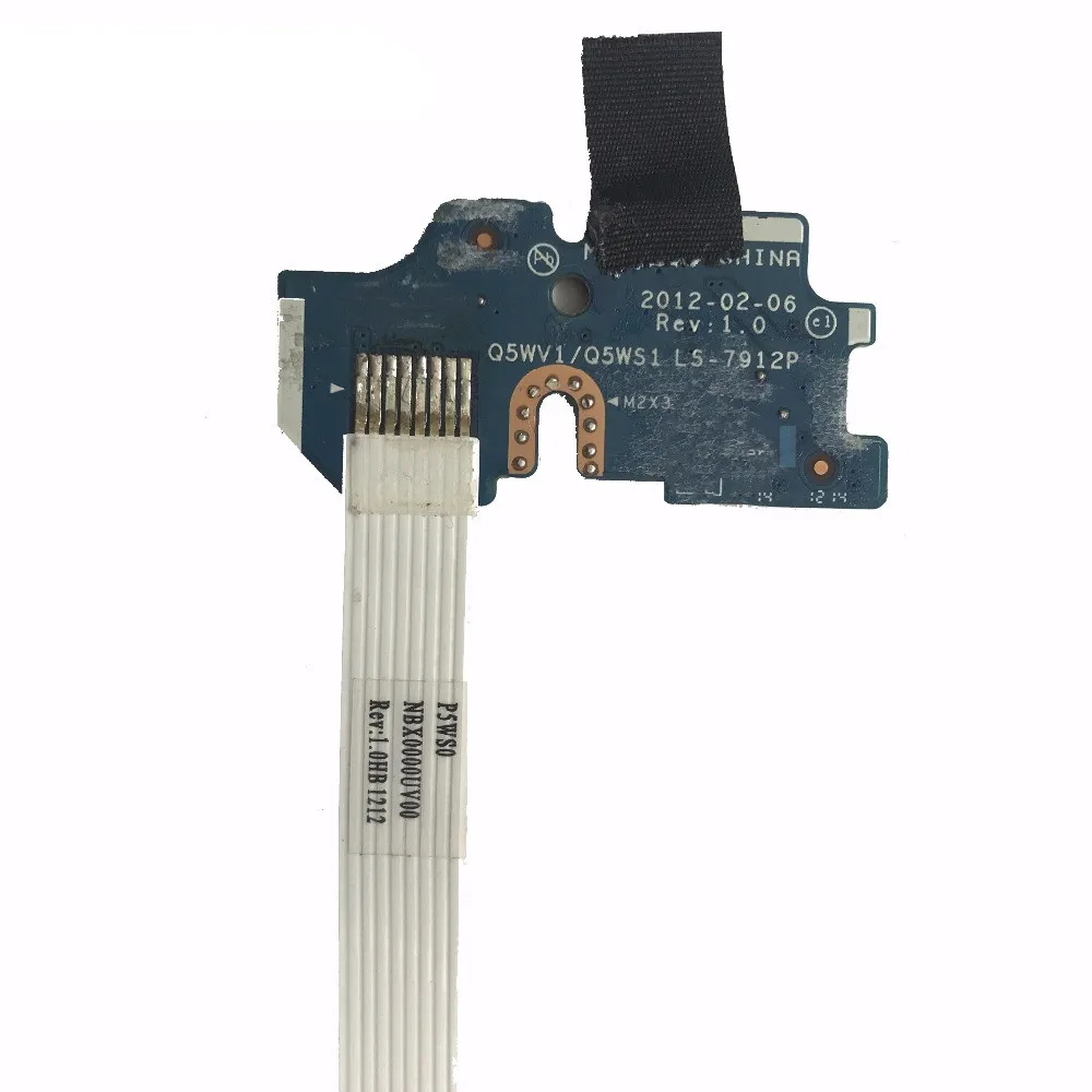Для Acer Aspire E1-571 E1-531 V3-551 V3-571 NV56R NE56R плата переключателя кнопки питания LS-7912P LA-7912P 100%