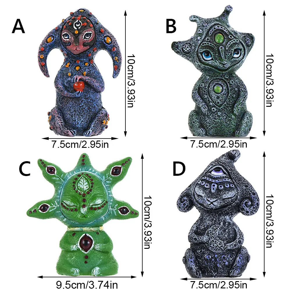 

Funny Resin Figurines Handmake Creatures From A Fantasy World-Perfect Resin Ornament Garden Decor Garden Statue