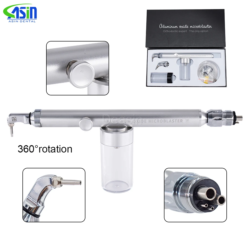 Dental Aluminum Oxide Microetcher Dentist Low Air Abrasion Sandblasting System Aluminum Oxide dental air polisher