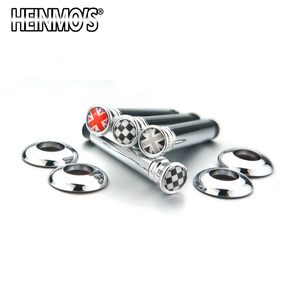 Автомобильная наклейка на дверной замок для MINI Cooper JCW One + S Countryman Clubman R55 R56 R57 R58 R59 R60