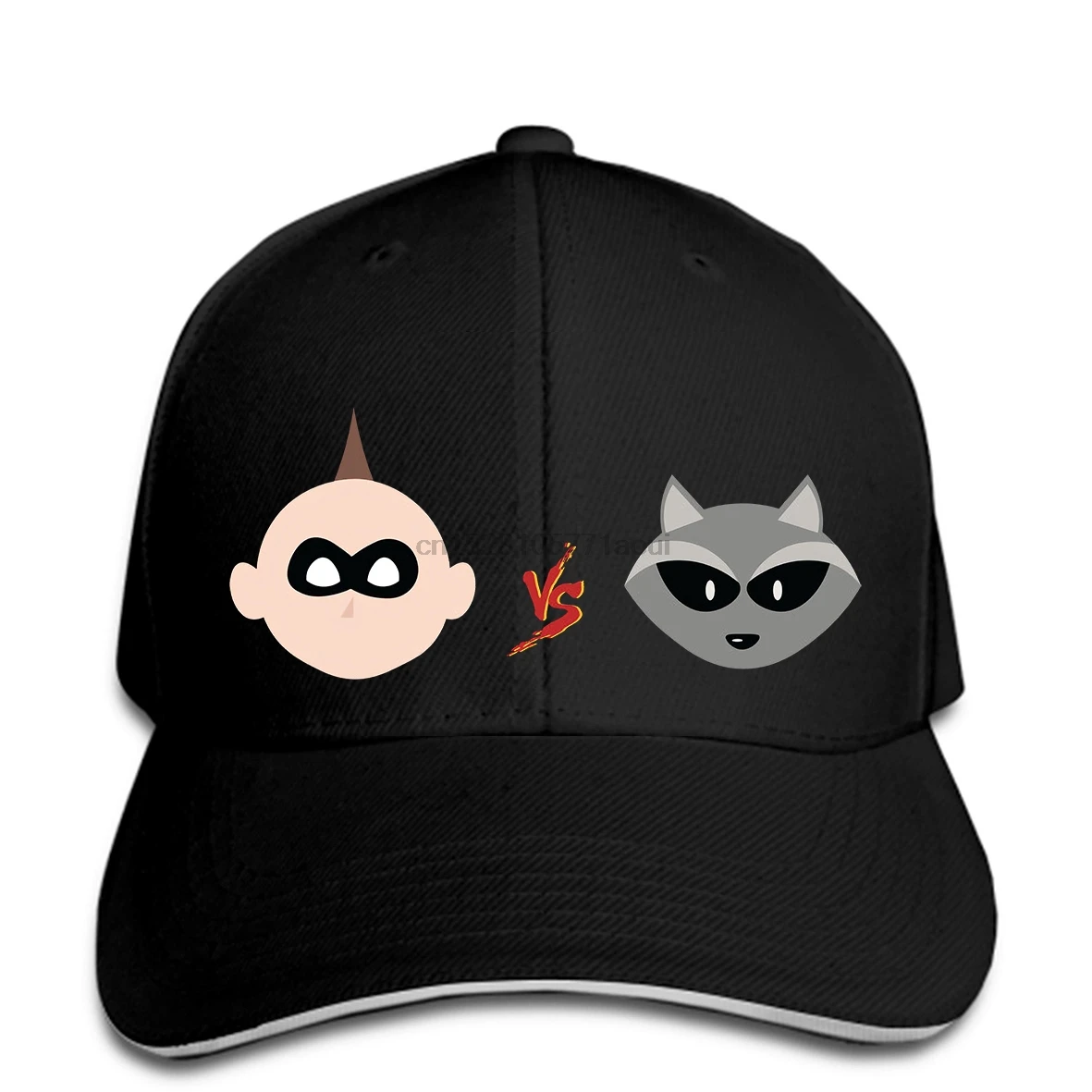 

Baseball cap Custom Printed snapback Men Print hat Jack-Jack VS Racoon - Incredibles Women Baseball caps