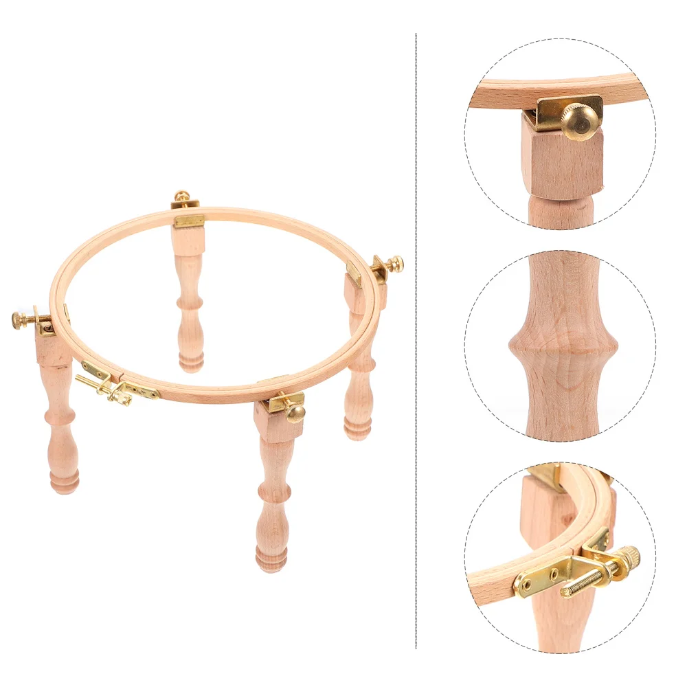 

1 Set Embroidery Rack Embroidery Frame Convenient Stitch Rack Embroidery Tools