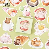 20setslot kawaii stationery stickers fruit cute pie diary planner decorative mobile sticker scrapbooking diy craft sticker