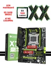 Игровая супер-материнская плата HUANANZHI X79, процессор ОЗУ в комплекте, два слота M.2 SSD ЦП Xeon ЦПУ E5 1620 SR0LC, Серверная ОЗУ 16 Гб REG ECC
